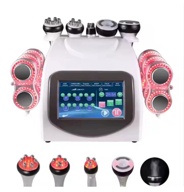 6 In 1 Fat Loss Tummy Massage S Shape 40K Machine Body Weight Loss Facial Lifting Beauty Device
