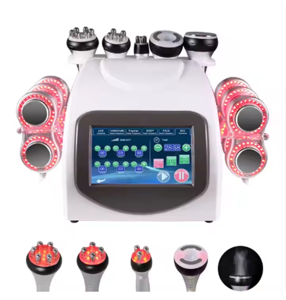 6 In 1 Fat Loss Tummy Massage S Shape 40K Machine Body Weight Loss Facial Lifting Beauty Device
