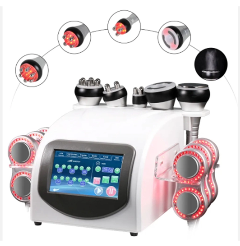 6 In 1 Fat Loss Tummy Massage S Shape 40K Machine Body Weight Loss Facial Lifting Beauty Device