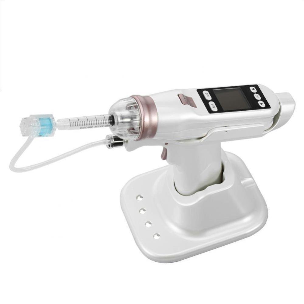 Portable Meso Gun Vacuum Injector Negative Pressure OLED Display Skin Care
