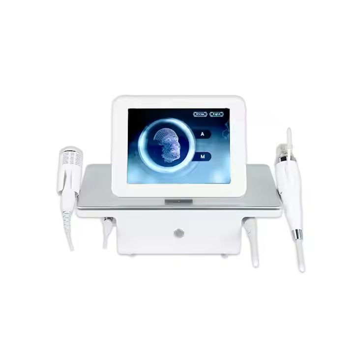 Portable Gold Micro Needle Machine With Radio Frequency Skin Tightening Fractional Rf Microneedle Equipment 0001 code