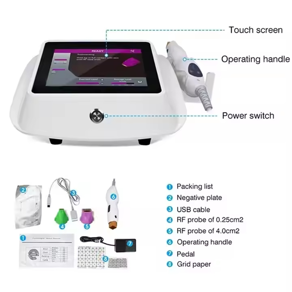 Newest Flx 5th Portable Therm Flx Fractional RF Machine Skin tightening Anti-aging Wrinkle Remover Beauty Machine