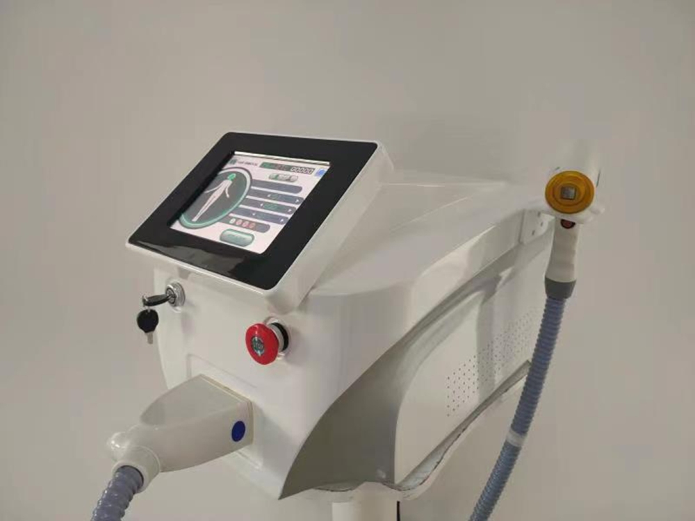 Portable Professional 500W Beauty Equipment 755nm/808nm/1064nm 3 Wavelength Diode Laser Hair Removal Machine Skin