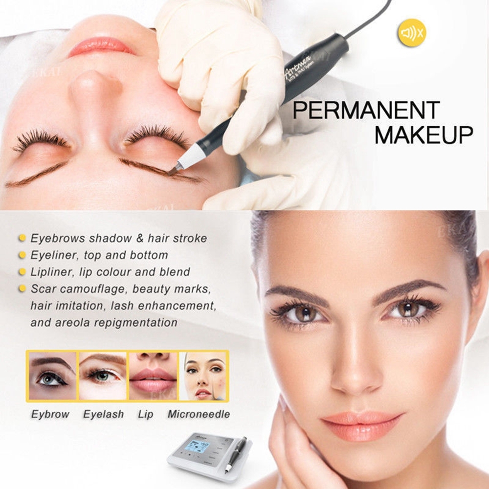 Portable Artmex V9 Permanent Makeup Tattoo Machine Eye Brow Lip Rotary Pen Dermograph Micropigmentation Digital Makeup Machine
