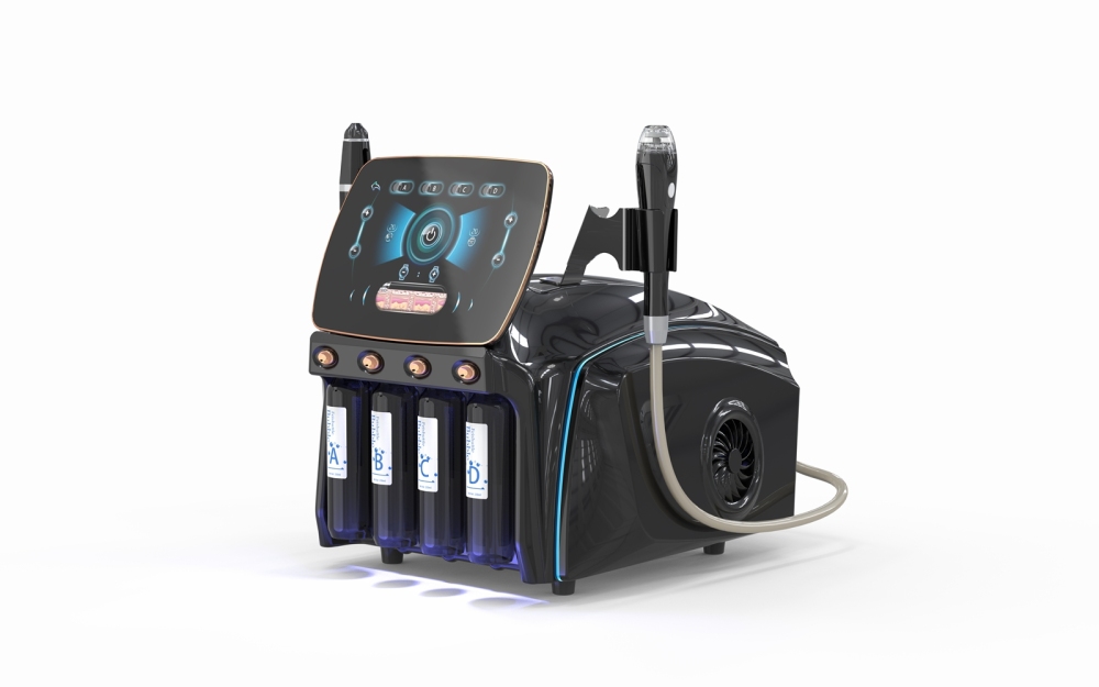 2in1 Bubble Feishuttle+Seyo HydraGlow Hydra Dermabrasion Face Cleansing Firming Repairing Hydration Moisturizing Facial Machine