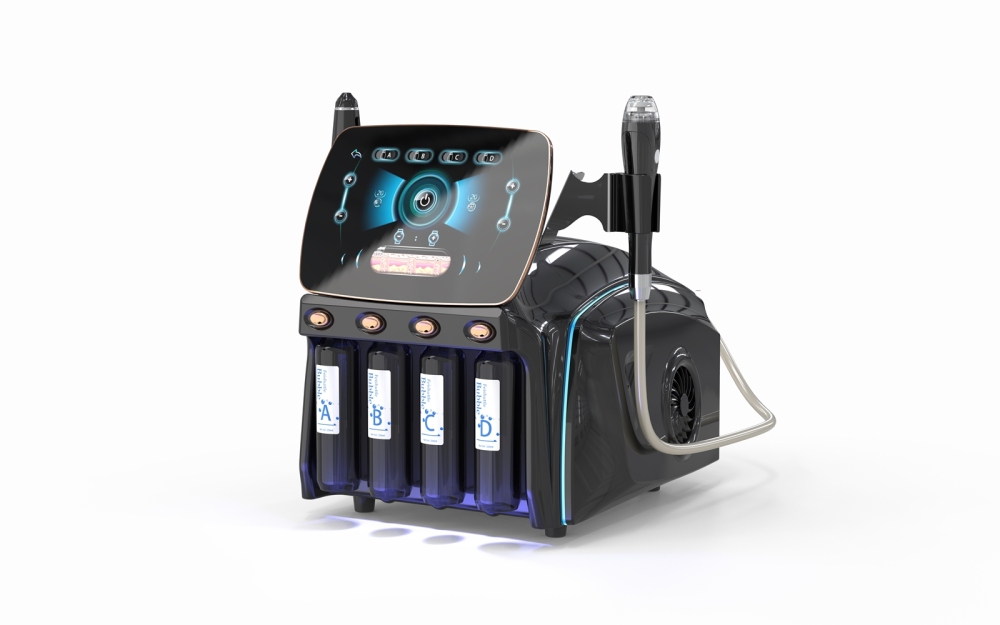 2in1 Bubble Feishuttle+Seyo HydraGlow Hydra Dermabrasion Face Cleansing Firming Repairing Hydration Moisturizing Facial Machine