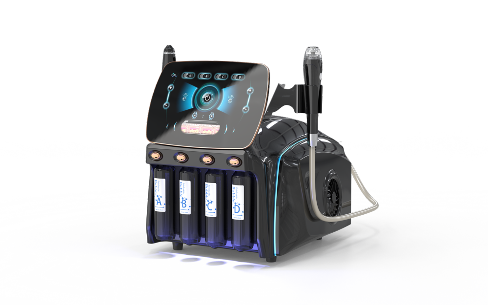 2in1 Bubble Feishuttle+Seyo HydraGlow Hydra Dermabrasion Face Cleansing Firming Repairing Hydration Moisturizing Facial Machine