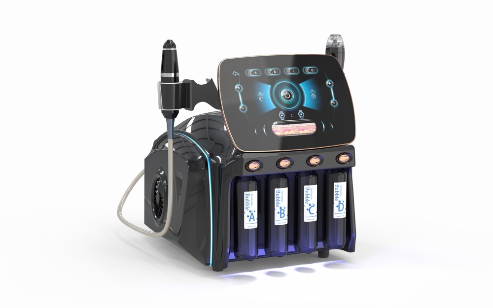 2in1 Bubble Feishuttle+Seyo HydraGlow Hydra Dermabrasion Face Cleansing Firming Repairing Hydration Moisturizing Facial Machine