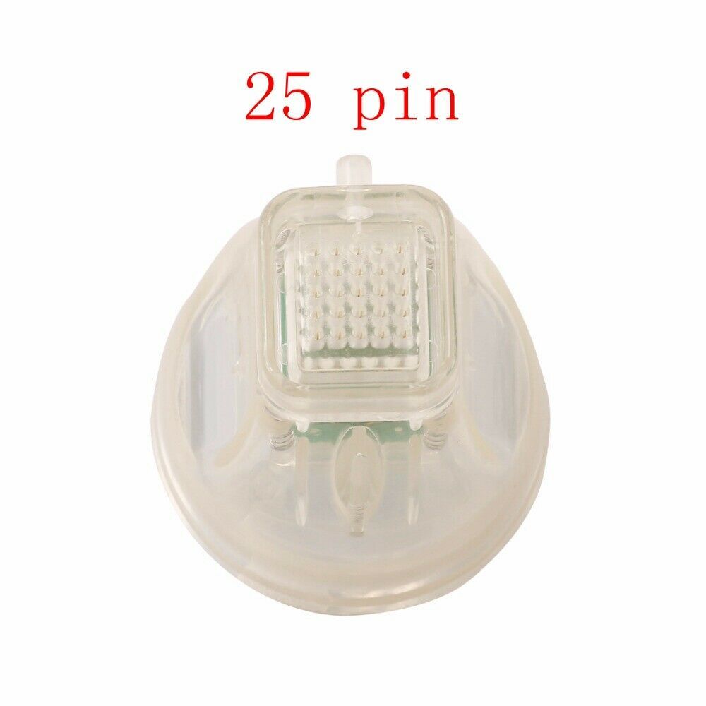 USA Stock! Silver and Green Gold Plated Replacement 25/64 Pins Disposable Gold RF Needle Cartridges Tips for Microneedle RF Machine
