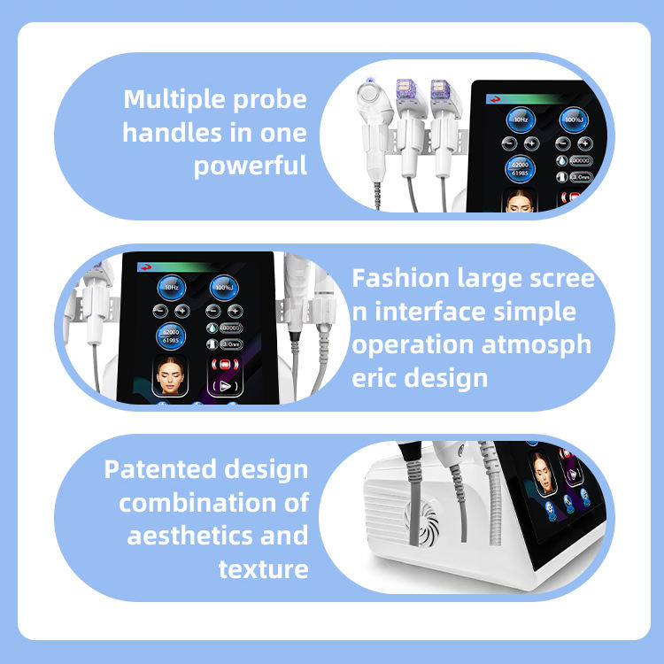 M8 Micro Needling Smas radar Hifu 9d Ice Fractional Rf Microneedling Face Lifting More 8 12d Hifu Machine