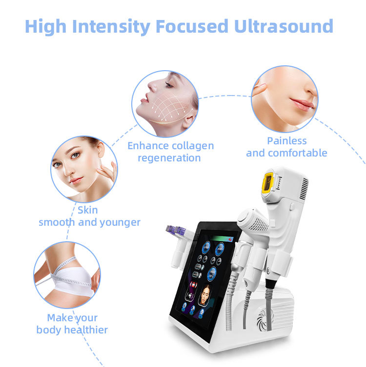 M8 Micro Needling Smas radar Hifu 9d Ice Fractional Rf Microneedling Face Lifting More 8 12d Hifu Machine