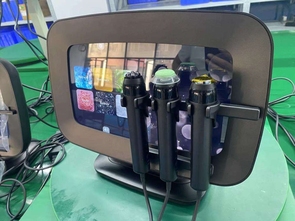 New 3 in 1 Oxygenation Pods Skin Tightening CO2 Bubble Pen Facial Exfoliation Capsule Face Massage Hydra Oxygen Facial Machine