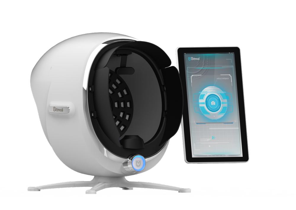 Magic MAX WiFi-Connected Facial Analyzer Intelligent LED Light Skin Testing Instrument  36MP 13 Languages for Beauty Salons for Foreign Trade