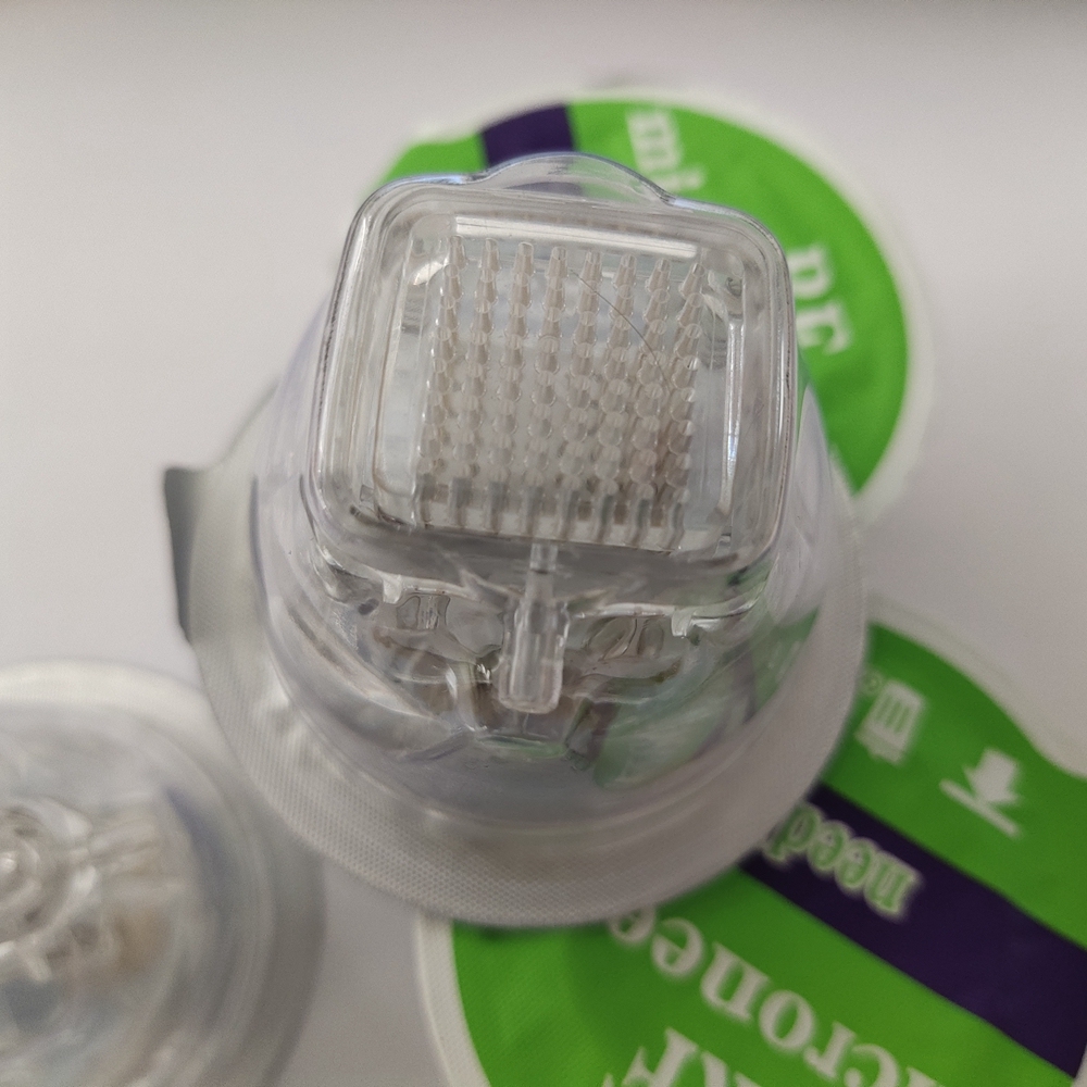 Wholesale Price for 50pcs Microneedle Gold Cartridge 10/25/64 Pins Tips for Microneedling Fractional RF Machine