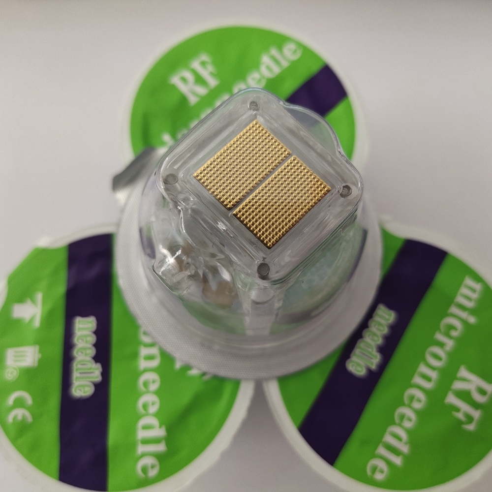 Wholesale Price for 50pcs Microneedle Gold Cartridge 10/25/64 Pins Tips for Microneedling Fractional RF Machine