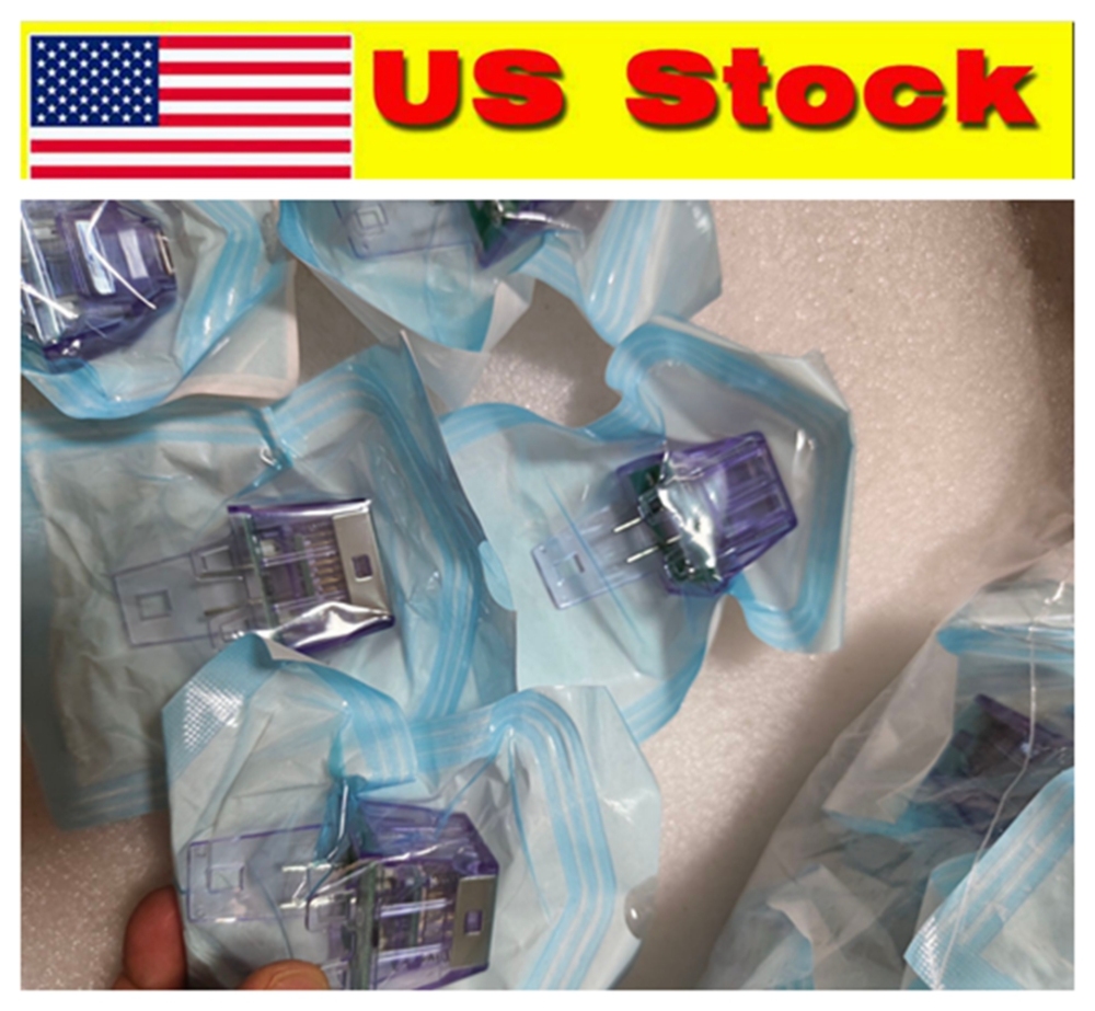 USA Stock!!! Microneedle RF Cartridge 12pins 24pins 40pins nano for Morpheus 8 Gold Microneedle RF Machine Skin Tightening Face Lifting