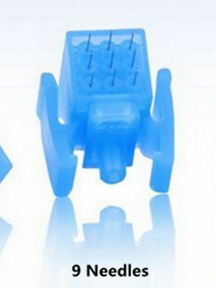 Replacement 5/9/nano Pin Micro Needle Pressure Cartridge Tips For Meso Mesotherapy Machine Meso Gun Wrinkle Removal Face Lifting
