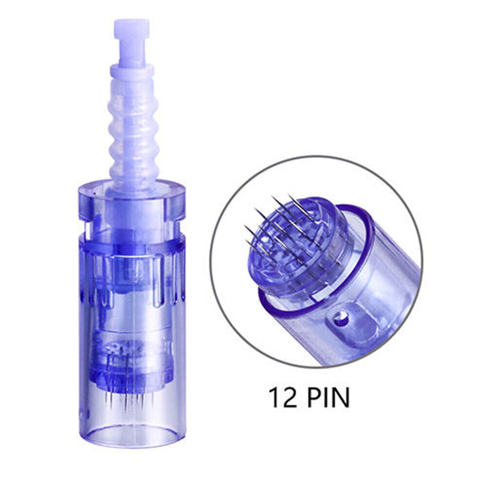 Wholesale Price 500pcs Microneedle Cartridges Tips 1/3/5/7/9/12/36/42/round nano Pins Head for Derma Pen A6 Dr.pen