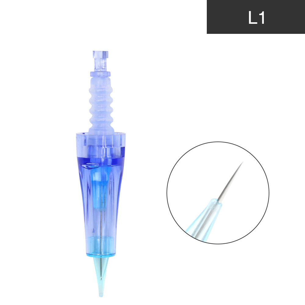 Wholesale Price 500pcs Microneedle Cartridges Tips 1/3/5/7/9/12/36/42/round nano Pins Head for Derma Pen A1 Dr.pen