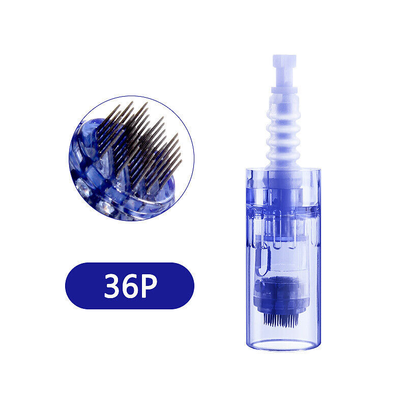 Wholesale Price 500pcs Microneedle Cartridges Tips 1/3/5/7/9/12/36/42/round nano Pins Head for Derma Pen A6 Dr.pen