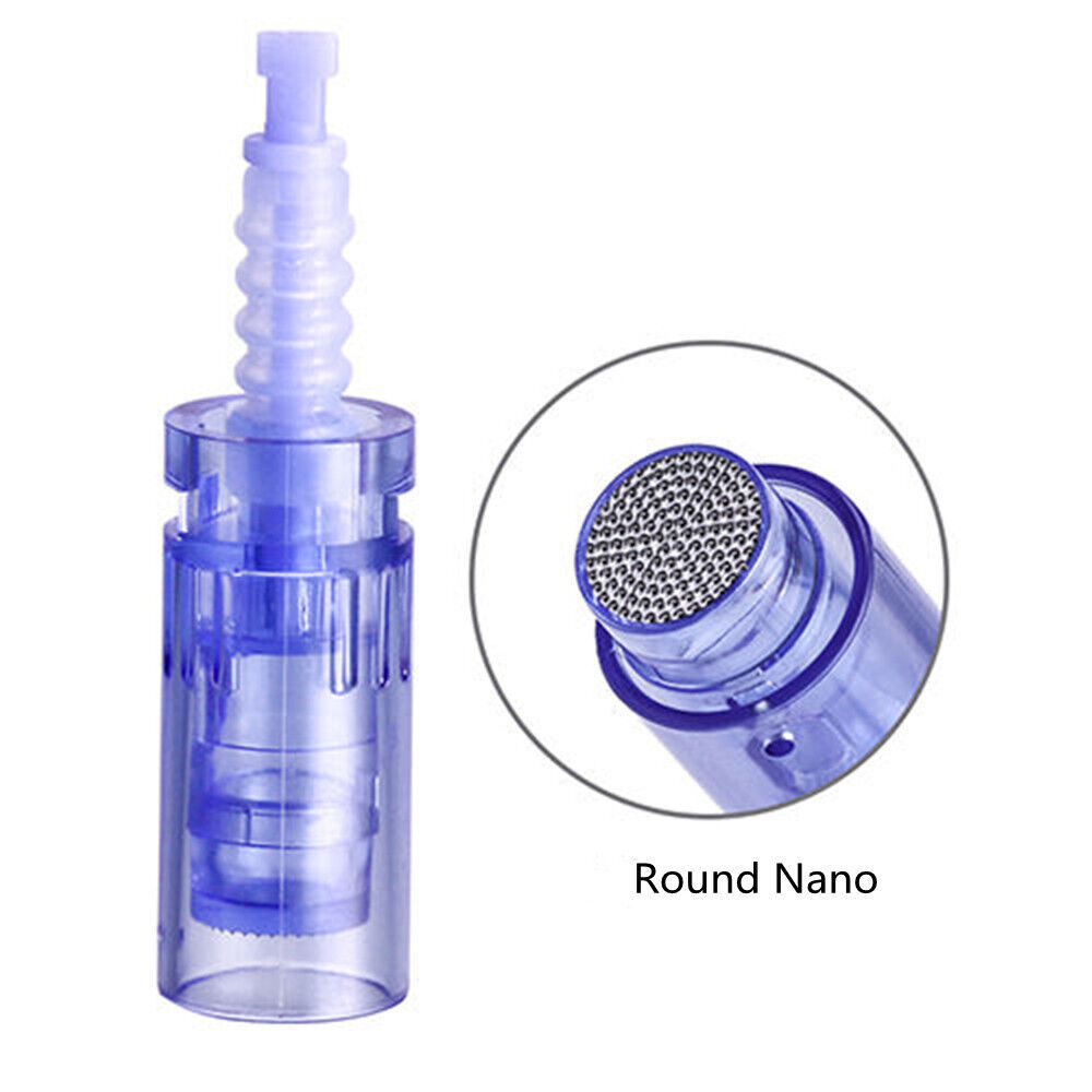 Wholesale Price 500pcs Microneedle Cartridges Tips 1/3/5/7/9/12/36/42/round nano Pins Head for Derma Pen A6 Dr.pen