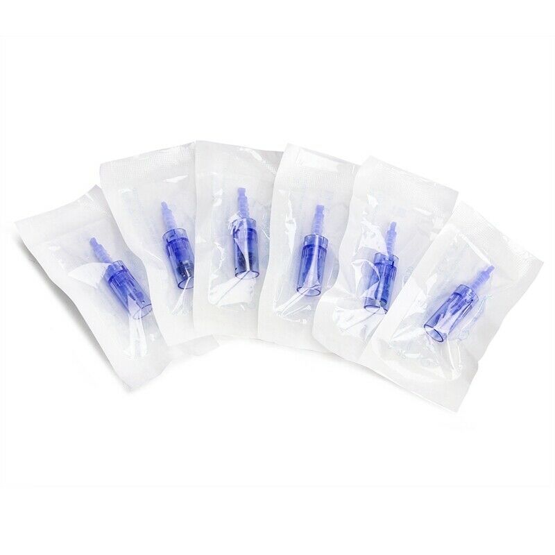 Wholesale Price 500pcs Microneedle Cartridges Tips 1/3/5/7/9/12/36/42/round nano Pins Head for Derma Pen A6 Dr.pen