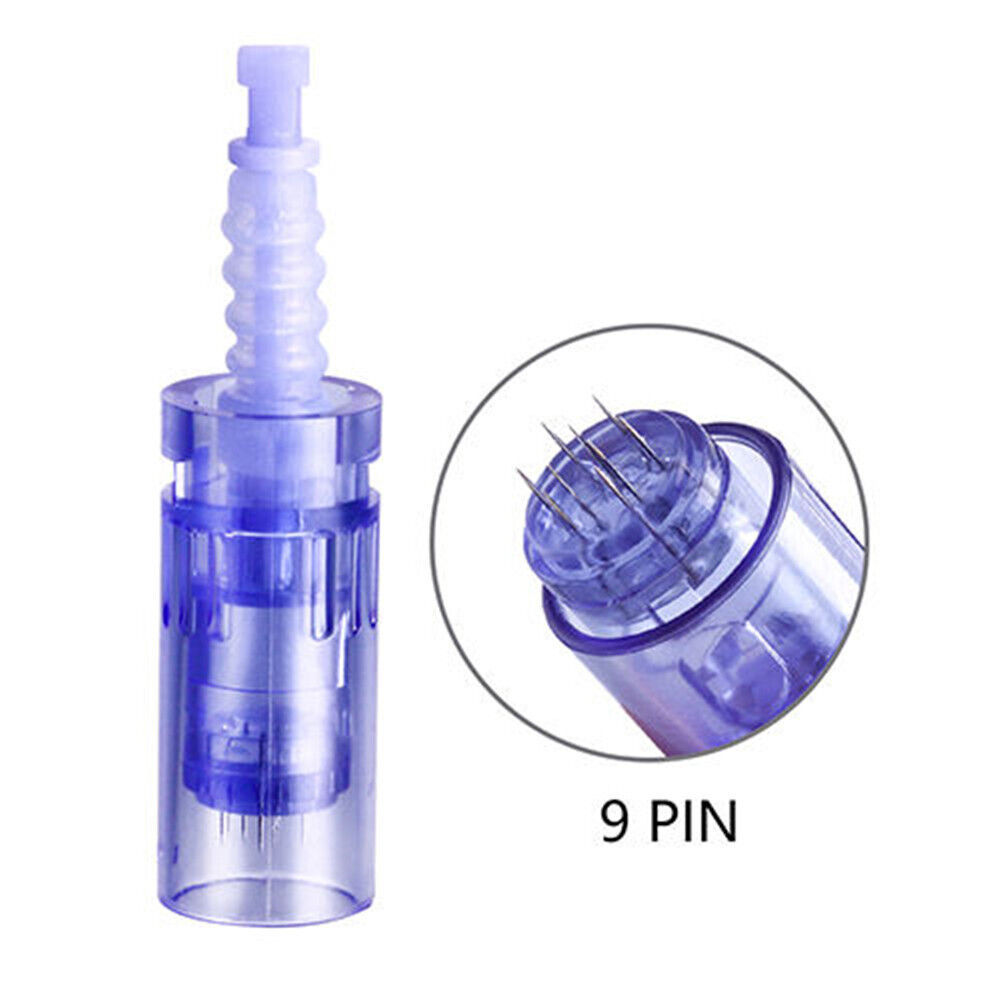 Wholesale Price 500pcs Microneedle Cartridges Tips 1/3/5/7/9/12/36/42/round nano Pins Head for Derma Pen A6 Dr.pen