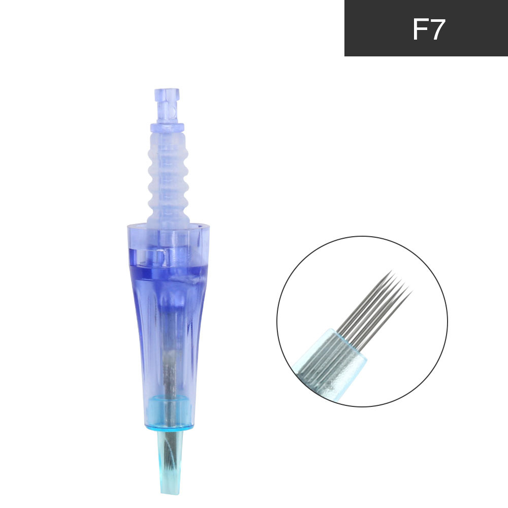 Wholesale Price 500pcs Microneedle Cartridges Tips 1/3/5/7/9/12/36/42/round nano Pins Head for Derma Pen A1 Dr.pen