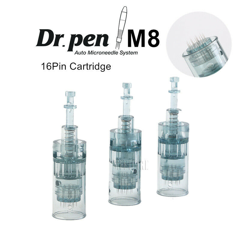 Wholesale Price 11/16/24/36/42/nano Replacement Microneedle Cartridges Tips Head for Derma Pen M8 Skin Care Rejuvenation