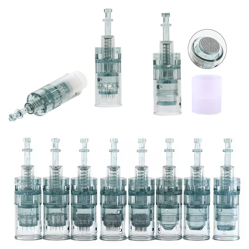 Wholesale Price 11/16/24/36/42/nano Replacement Microneedle Cartridges Tips Head for Derma Pen M8 Skin Care Rejuvenation