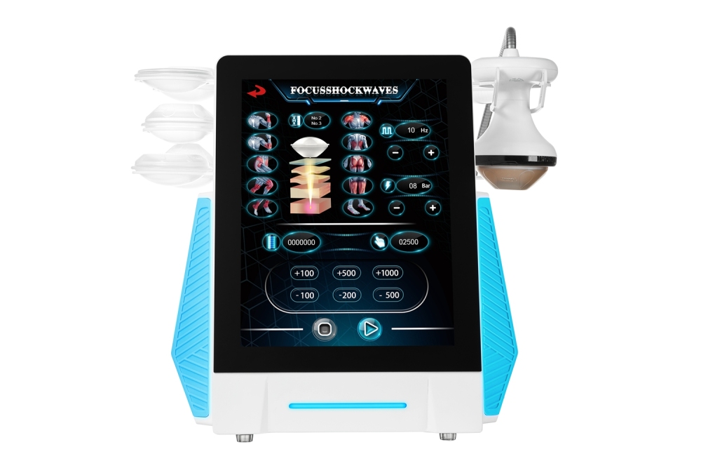 Professional Home and Clinic Use Shockwave Therapy Machine Focused Piezoelectric EWT Shockwave for Body ED