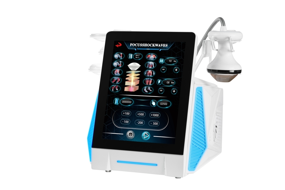 Professional Home and Clinic Use Shockwave Therapy Machine Focused Piezoelectric EWT Shockwave for Body ED