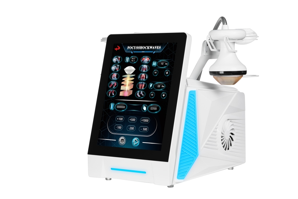 Professional Home and Clinic Use Shockwave Therapy Machine Focused Piezoelectric EWT Shockwave for Body ED