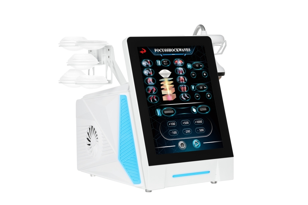 Professional Home and Clinic Use Shockwave Therapy Machine Focused Piezoelectric EWT Shockwave for Body ED