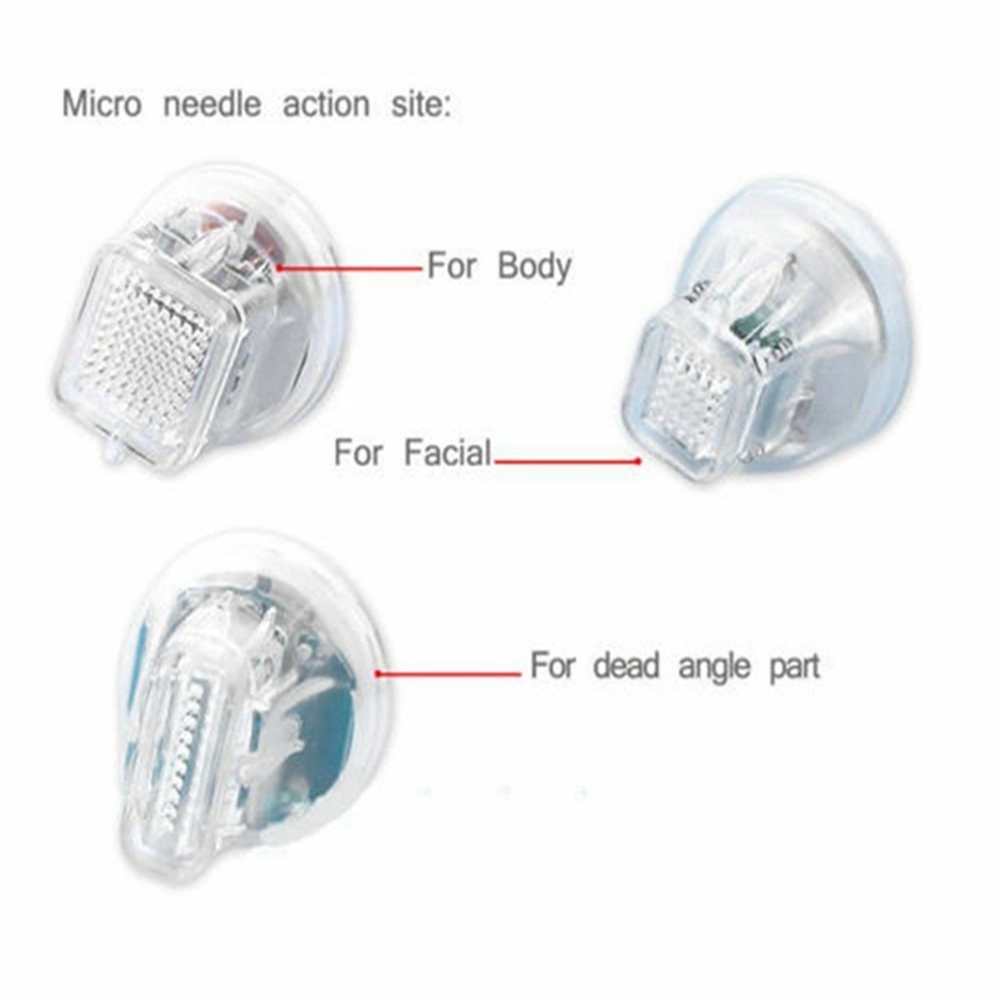 100pcs Disposable Fractional RF Cartridge Massage Gold Plated 10/25/64 Pins Nano Cartridges Accessory