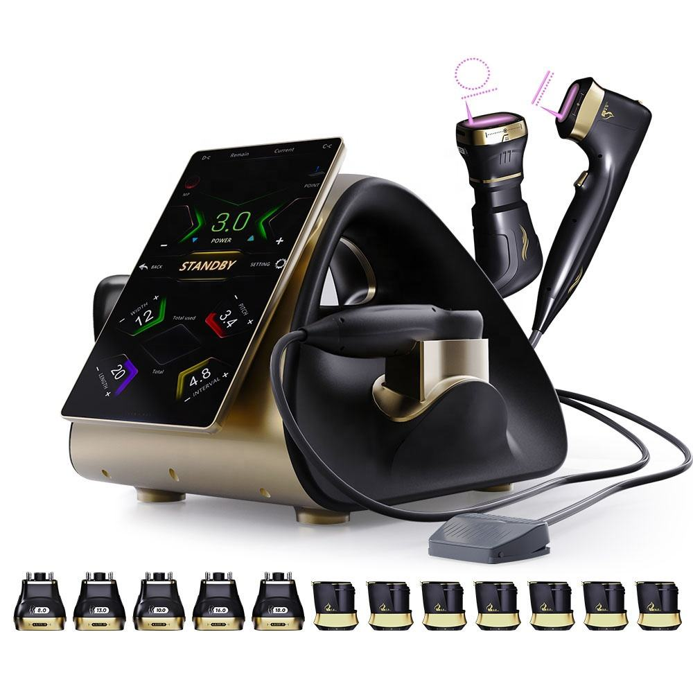 22D MAX HIFU Beauty Dual Handles Equipment Machine for Facial Tightening Slimming And Fat Reduction Latest Model