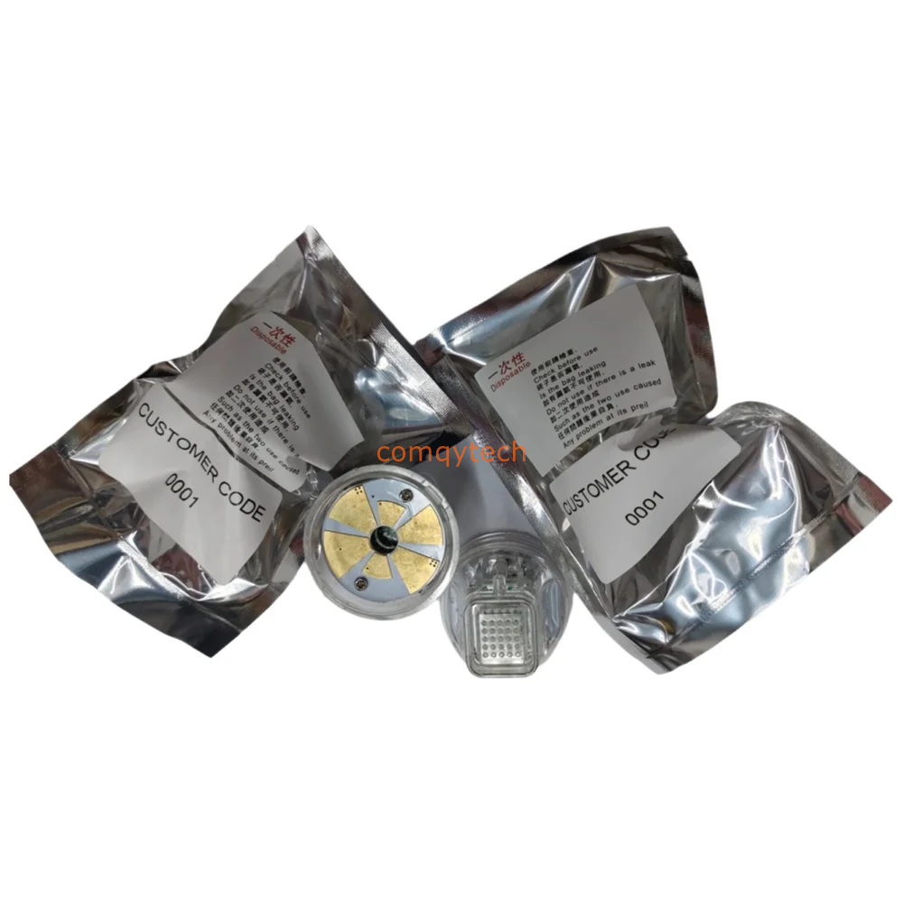 100pcs 0001 2 Generation Disposable Fractional RF Microneedling Cartridge Gold Plated 10/25/64 Pins Nano Tattoo Cartridges Accessory