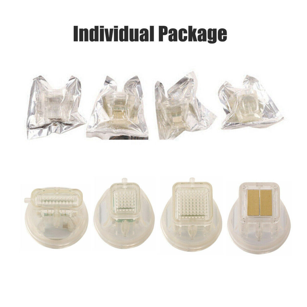Price for Non-insulated 50pcs Microneedle Gold Cartridge 10/25/64 Pins Tips for Microneedling Fractional RF Machine