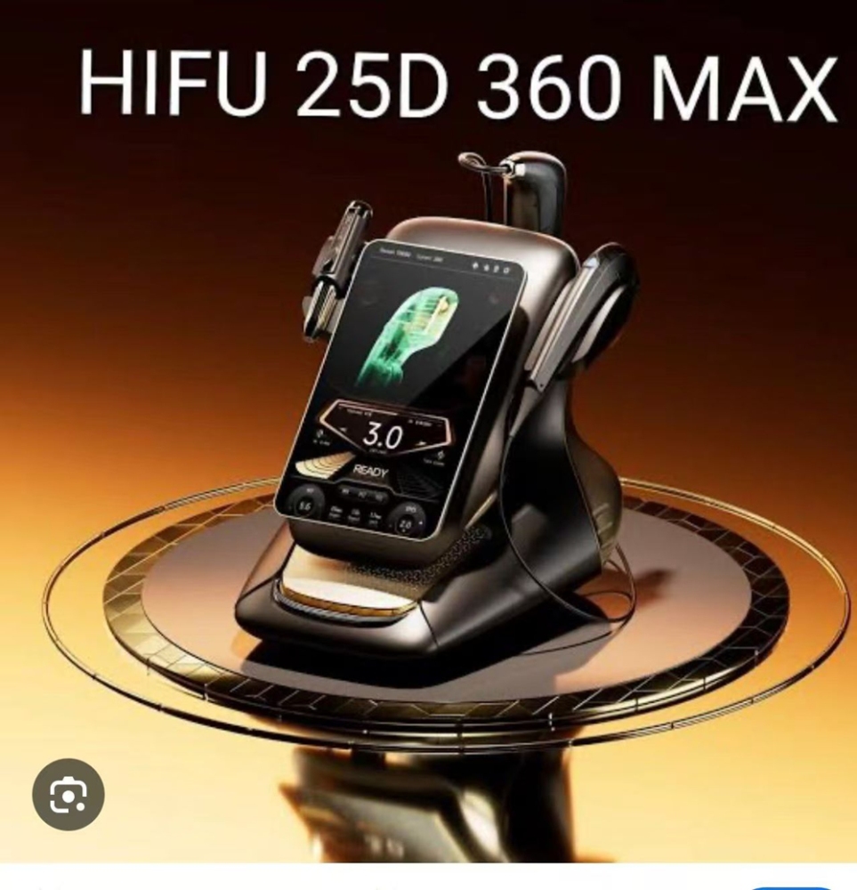 Portable 25d Max 360 Circle Line Hiifu Rf Ems 3-in-1 Face Lifting Skin Tightening Body Slimming Beauty Device Smas Facial Machine for Salon Use