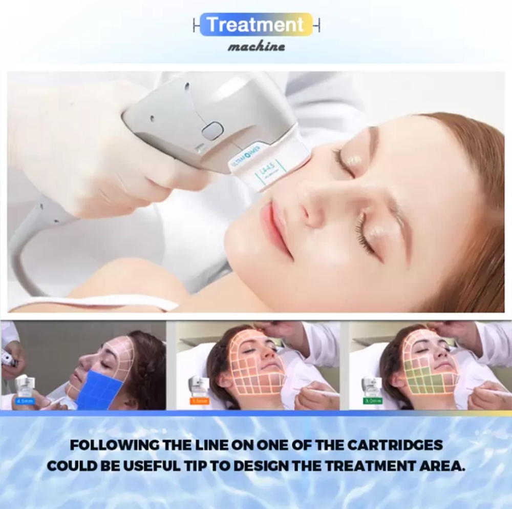 Portable Professional Multi-Functional Beauty Equipment Ultrasound 7D HIFU Machine Face Eyes Lifting Body Slimming Skin Tightening Wrinkle Removal