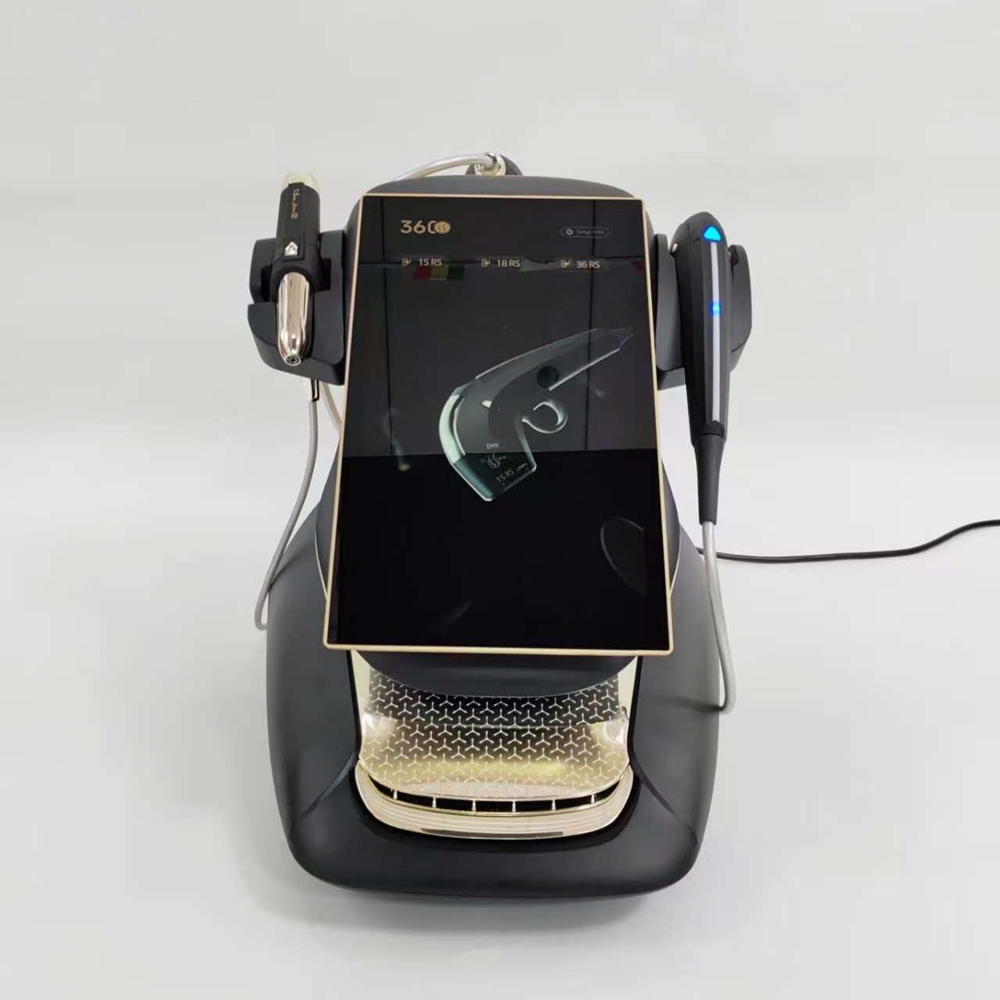 Portable 25d Max 360 Circle Line Hiifu Rf Ems 3-in-1 Face Lifting Skin Tightening Body Slimming Beauty Device Smas Facial Machine for Salon Use