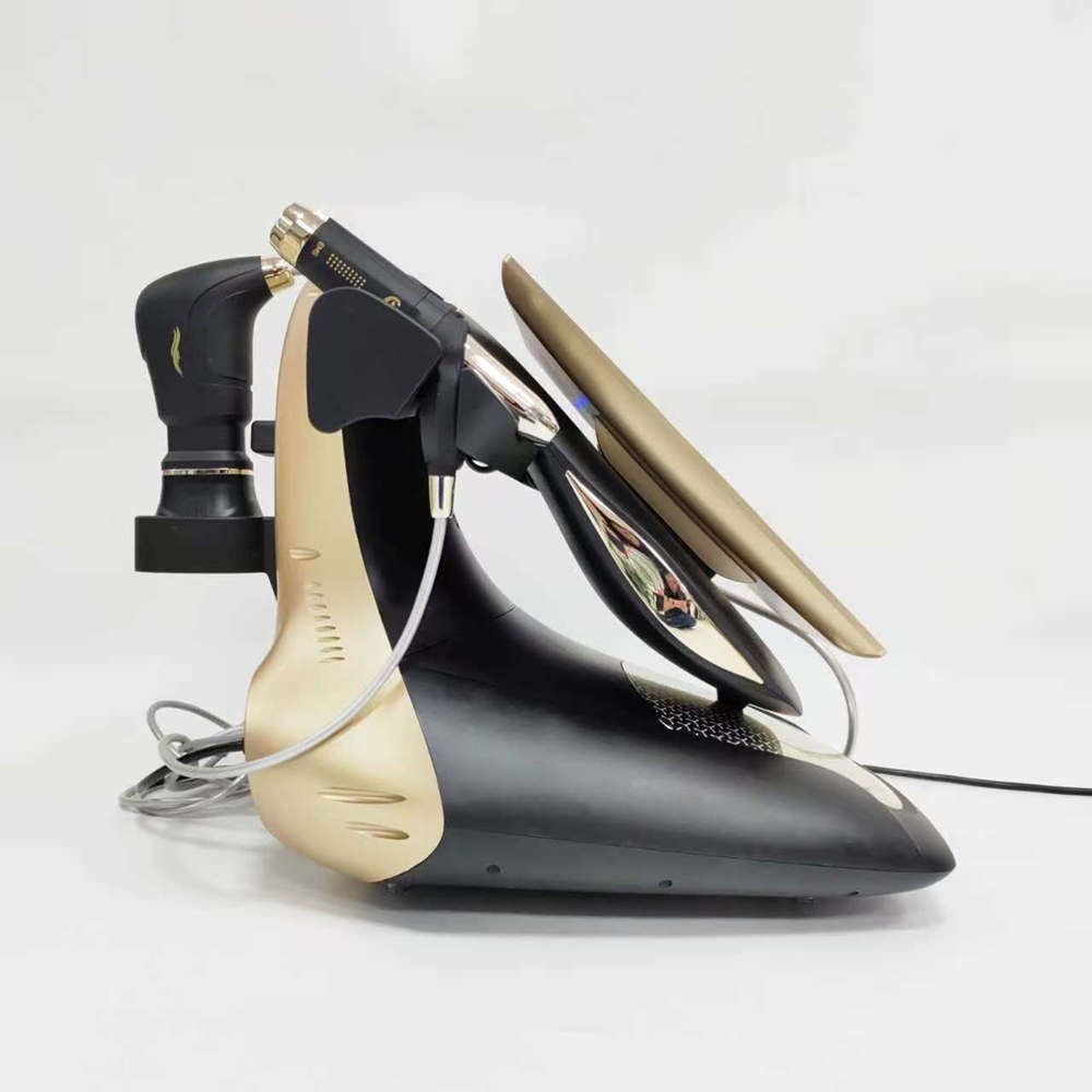 Portable 25d Max 360 Circle Line Hiifu Rf Ems 3-in-1 Face Lifting Skin Tightening Body Slimming Beauty Device Smas Facial Machine for Salon Use