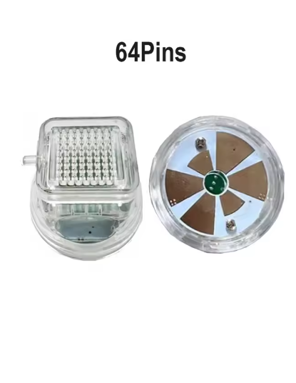 50pcs 0001 Code 2 Generation Disposable Fractional RF Microneedling Cartridge Gold Plated 10/25/64 Pins Nano Tattoo Cartridges Accessory