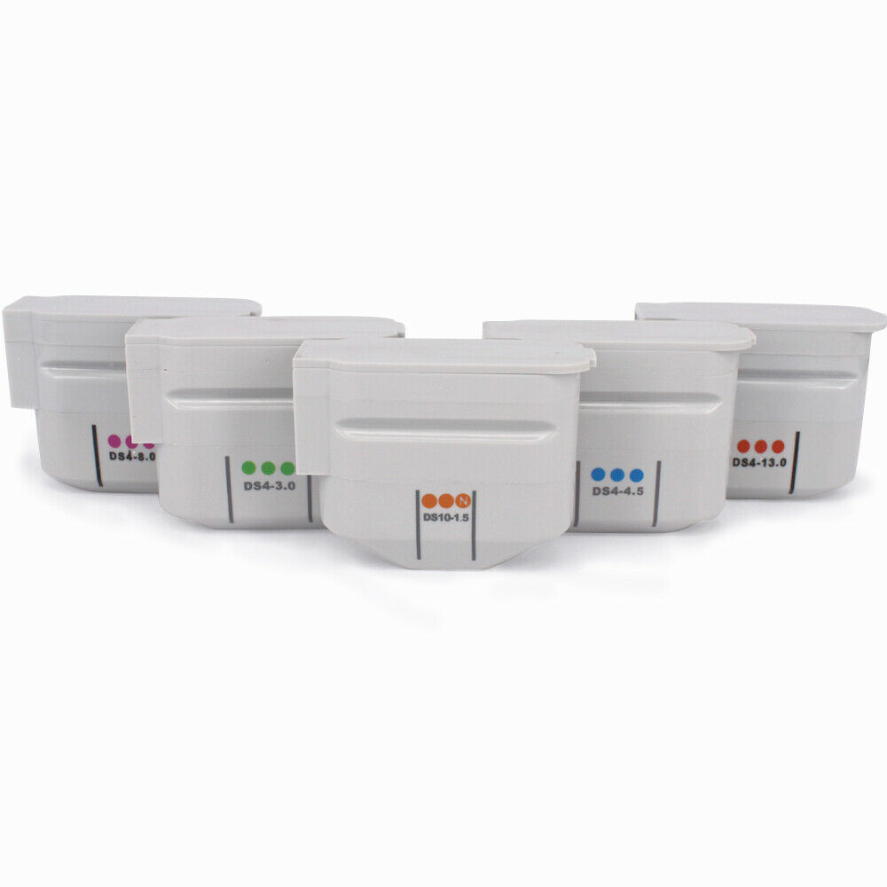 White Chip LMCS_V5.0 10000 Shots Facial Body HIFU Cartridge/HIFU Transducer/HIFU Heads 1.5mm 3.0mm 4.5mm 8.0mm 13.0mm