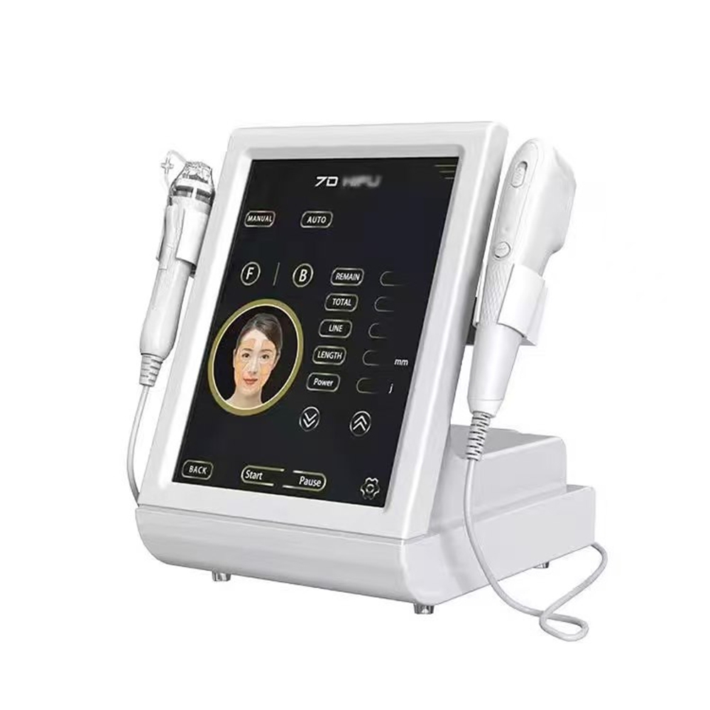 2 in 1 7D HIFO RF Machine 7D HlFU Smas Anti Wrinkle Face Lifting Machine / Microneedling Fractional RF Machine with 2 Handles1. Working theory Fractional RF needle system through the special design of many fractional needle point array, the high speed dig