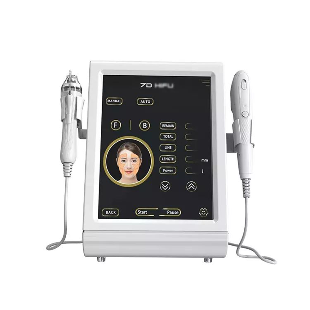2 in 1 7D HIFO RF Machine 7D HlFU Smas Anti Wrinkle Face Lifting Machine / Microneedling Fractional RF Machine with 2 Handles1. Working theory Fractional RF needle system through the special design of many fractional needle point array, the high speed dig
