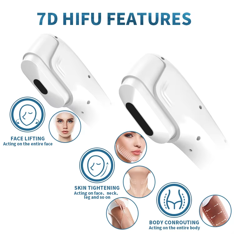 2 in 1 7D HIFO RF Machine 7D HlFU Smas Anti Wrinkle Face Lifting Machine / Microneedling Fractional RF Machine with 2 Handles1. Working theory Fractional RF needle system through the special design of many fractional needle point array, the high speed dig