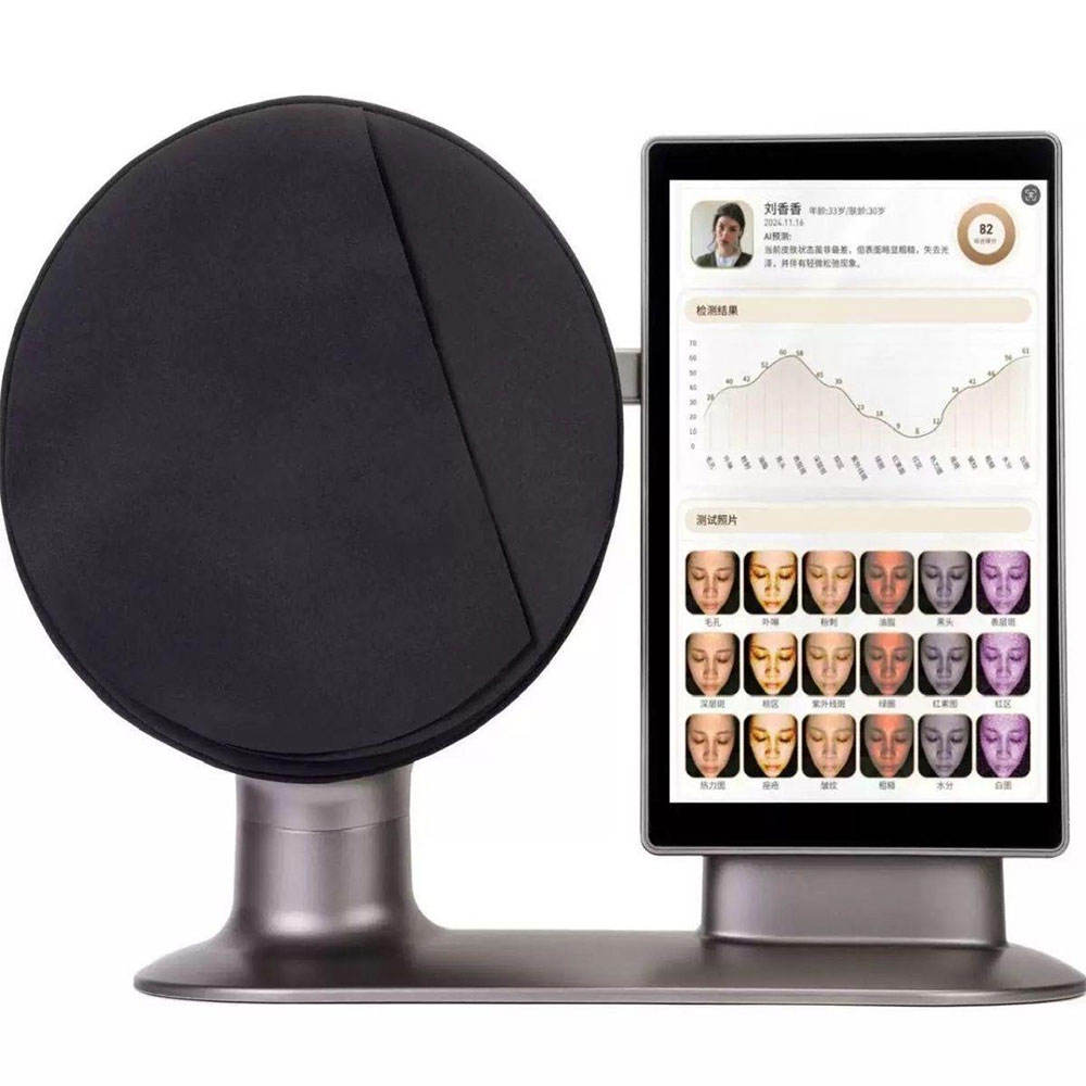 Portable Digital 3D Skin Tester Machine Professional Facial Skin Scanner Machine New Models Smart Skin Analyzer