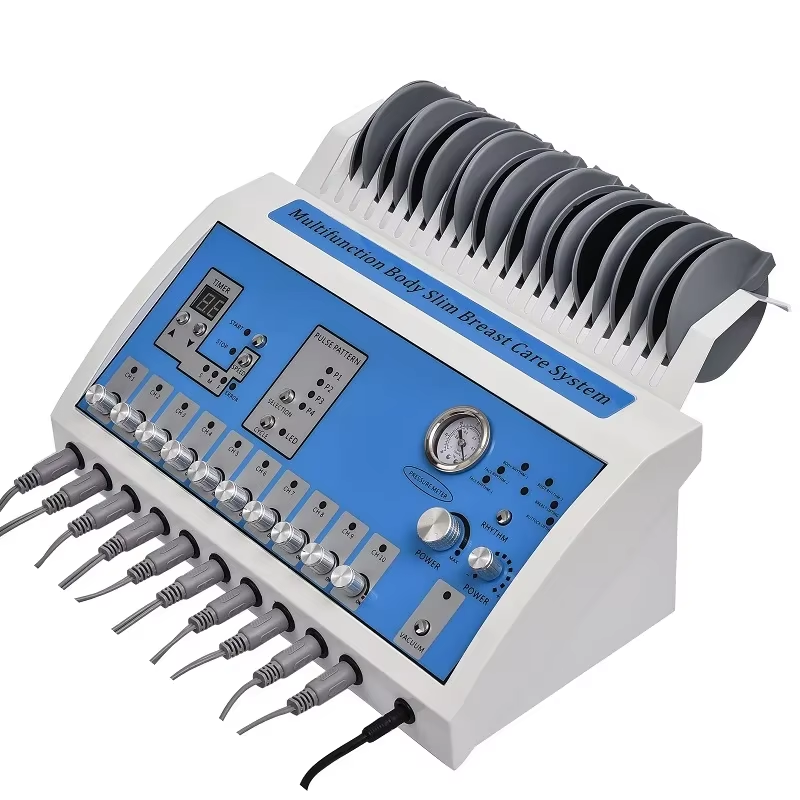 Bum Suction Machine Infrared Heat Russian Wave Electric Muscle Stimulate EMS Machine Vacuum Massage Body Shaping for Home Salon
