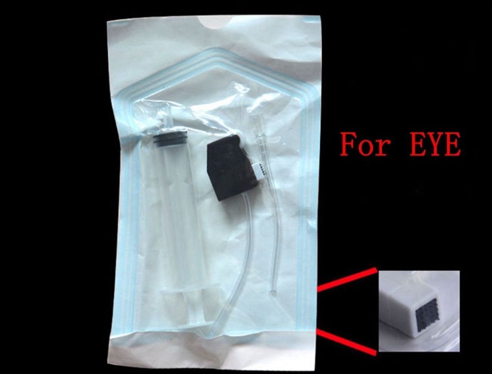 RF Vanadium Titanium Crystal Injection Syringe No Needle Tubing Disposable Photon For Face Restoration Skin Care Water Mesogun